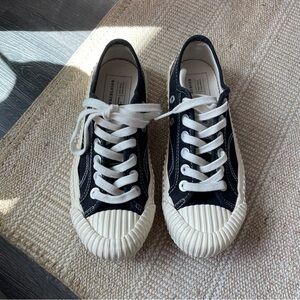 Excelsior shoes Lace up lace-up laced sneakers Black women